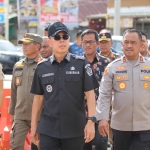 Kapolda Sultra dan Gubernur Sultra Cek Pos Pam Operasi Lilin Anoa 2025 di Konsel