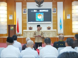 Gubernur Sultra Ikuti Rakor Secara Virtual Bersama Mendagri Tito Karnavian