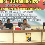 Polda Sultra Gelar Latpraops Lilin Anoa-2025 Dalam   Pengamanan Natal Tahun Baru