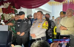 Gubernur Sultra Pimpin Patroli Skala Besar Operasi Lilin Anoa 2025, Dalam Rangka Perayaan Nataru