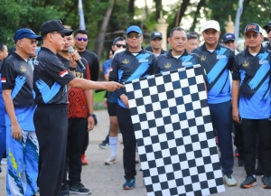 Gubernur Sultra Hadiri Semarak HUT KORPRI ke-54, Tunjukkan Empati Lewat Aksi Sosial