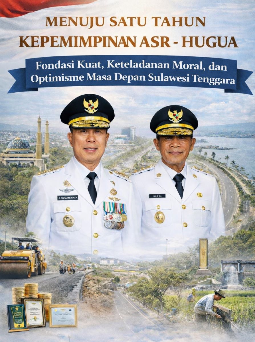 Menuju Satu Tahun Kepemimpinan ASR: Fondasi Kuat, Keteladanan Moral dan Optimisme Masa Depan Sulawesi Tenggara