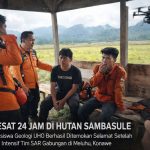 Hilang di Hutan Meluhu, Dua Mahasiswa Geologi UHO Ditemukan Selamat