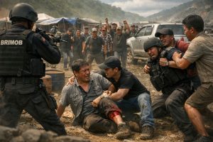 Penembakan di Tambang Ilegal Bombana, Warga Luka Tembak, Dua Oknum Brimob Diamankan