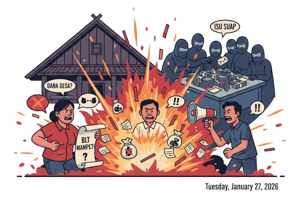 Musdes Meledak! Warga Awuliti Bongkar Dugaan Skandal Dana Desa, BLT Mandek hingga Isu Suap Diseret