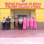 Kapolda Sultra Kunjungi Kolaka Utara, Serahkan Barak Personel dan Perkuat Sinergi Polri–Pemda