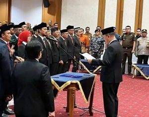 ASR Kunci Birokrasi Sultra, 18 Pejabat Eselon II Resmi Dilantik, Kominfo Masih Dipimpin Plt