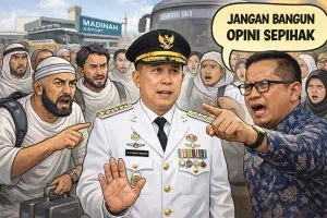 Gubernur Sultra Dikaitkan Kasus Umrah Terlantar, Visioner Indonesia Sebut Narasi Berlebihan