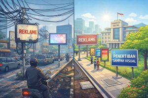 Gubernur Sultra Terbitkan Surat Edaran Penertiban Reklame dan Kabel Semrawut, Targetkan Wajah Kota Lebih Estetik