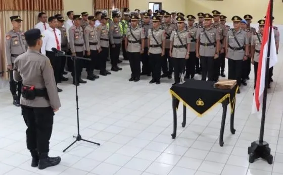 Rotasi Jabatan Polres Konawe 2026, Kapolres Tekankan Peningkatan Pelayanan dan Profesionalisme