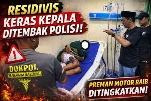 Residivis Curanmor Kendari Ditembak Polisi, Beraksi di 31 TKP dan Lawan Petugas