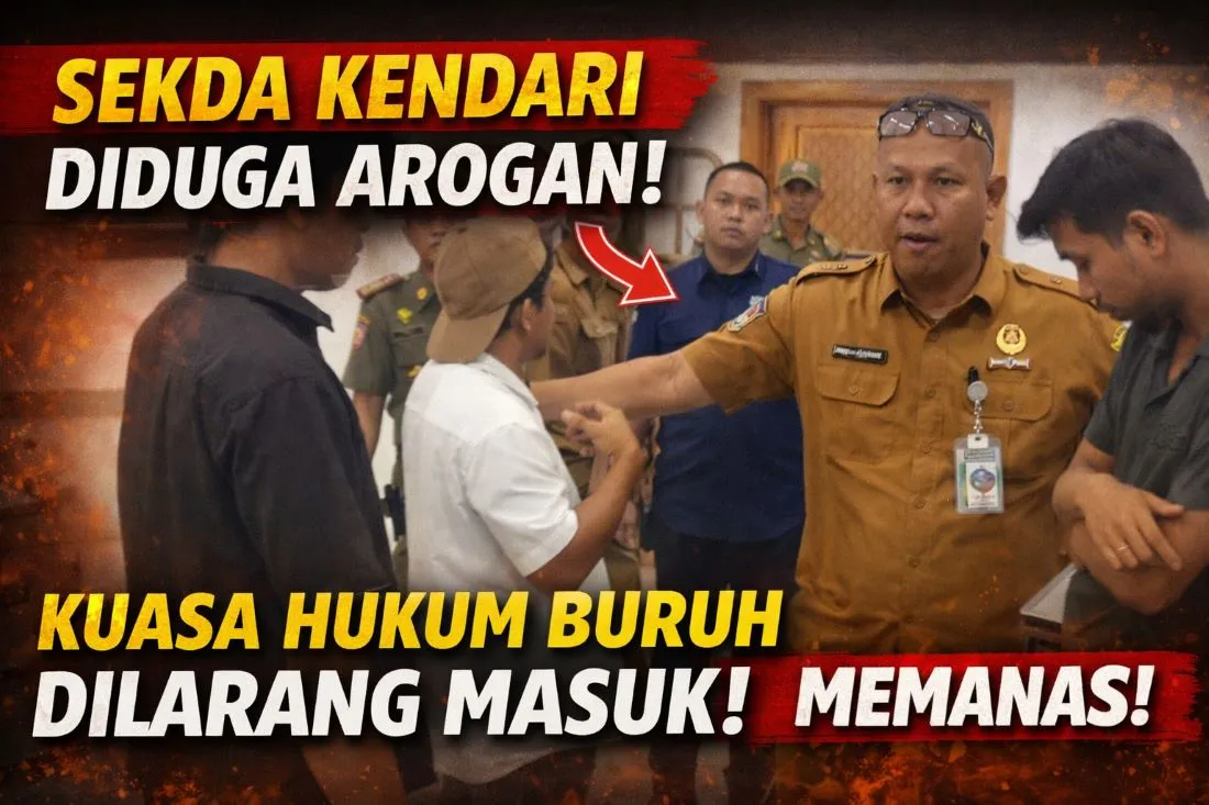 Mediasi PT TAS Memanas, Sekda Kendari Amir Hasan Dituding Arogan