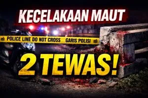 Kecelakaan Maut di Konsel: Motor Hantam Jembatan, Anggota TNI AL dan Wanita Tewas