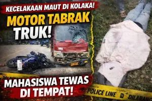 Kecelakaan Maut di Kolaka, Motor Tabrak Truk di Trans Sulawesi, Mahasiswa Tewas di Tempat