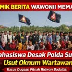 Kasus Dugaan Fitnah Ridwan Badallah Memanas, GPMI Dukung Polda Sultra Usut Oknum Wartawan