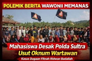 Kasus Dugaan Fitnah Ridwan Badallah Memanas, GPMI Dukung Polda Sultra Usut Oknum Wartawan