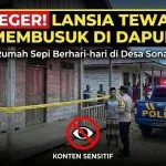 Lansia di Konawe Ditemukan Meninggal Membusuk di Rumahnya
