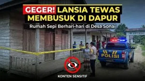 Lansia di Konawe Ditemukan Meninggal Membusuk di Rumahnya
