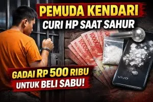 Nekat Malam-malam, Pria di Kendari Manjat Rumah Warga Demi Beli Sabu