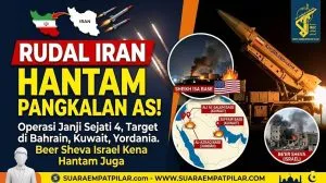 Breaking News: Iran Hujani Israel dan Pangkalan AS dengan Rudal Generasi Baru, Be’er Sheva Jadi Target