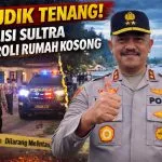 Kapolda Sultra Perintahkan Patroli Rumah Kosong Saat Ditinggal Mudik Lebaran 1447 H