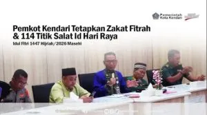 Pemkot Kendari Siapkan 114 Titik Salat Idul Fitri 1447 H, Khutbah Id Diseragamkan