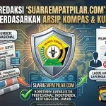 Redaksi SUARAEMPATPILAR Tegaskan Pemberitaan Berdasarkan Sumber Kredibel, Bukan Tanpa Dasar