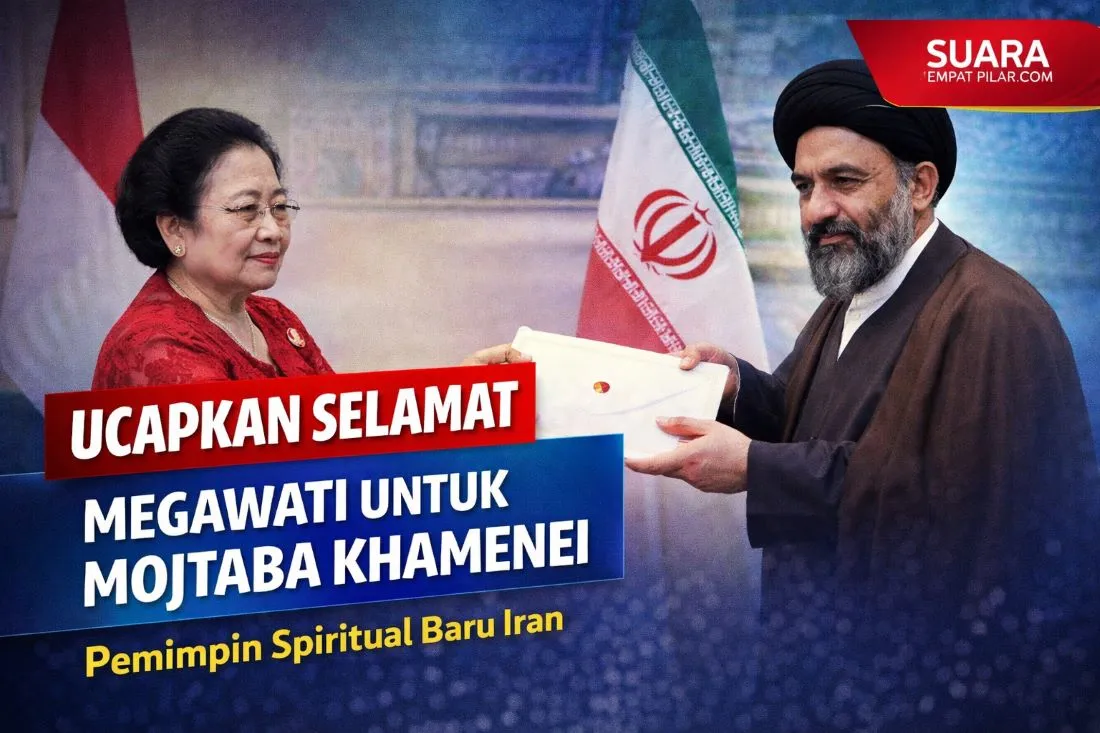 Megawati Kirim Surat ke Pemimpin Baru Iran Mojtaba Khamenei: “Saya Gembira Iran Kembali Punya Pemimpin”