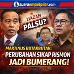 Martinus Butarbutar: Perubahan Sikap Rismon Sianipar soal Ijazah Jokowi Justru Jadi Bumerang