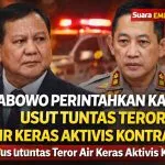 Prabowo Perintahkan Kapolri Usut Tuntas Teror Air Keras terhadap Aktivis KontraS