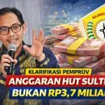 Pemprov Sultra Tegaskan Anggaran HUT ke-62 Bukan Rp3,7 Miliar, Hanya Rp1,97 Miliar