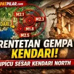 Kendari Diguncang 5 Gempa Dangkal, BMKG Sebut Dipicu Sesar Kendari North