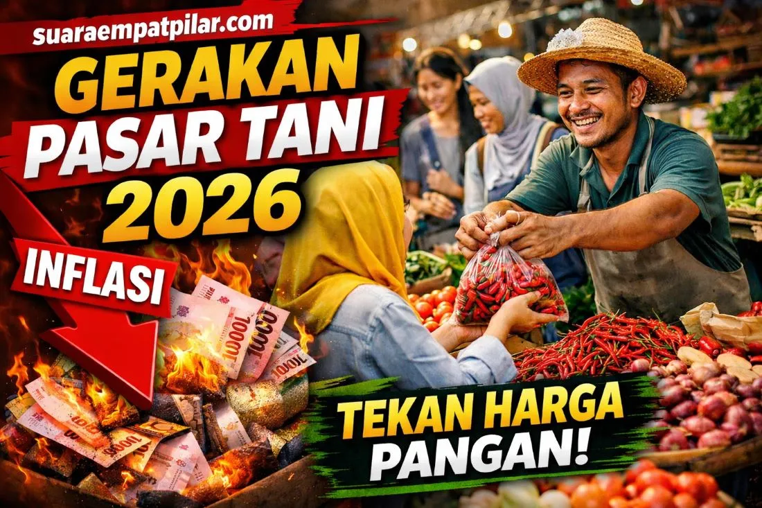 Pemprov Sultra Gelar 24 Gerakan Pasar Tani 2026 untuk Kendalikan Inflasi dan Stabilkan Harga Pangan
