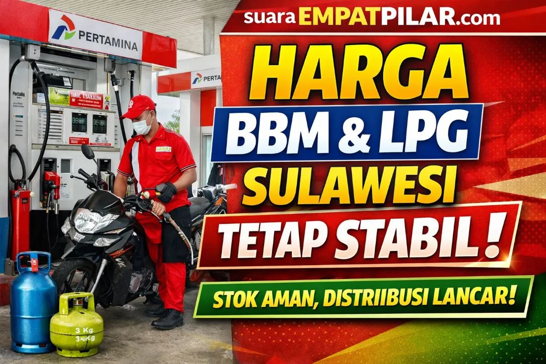 Pertamina Pastikan Harga BBM dan LPG di Sulawesi Tetap Stabil