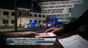Dugaan Pungli BBM Ilegal di Polres Konawe, “Surat Jalan” Diduga Ditebus hingga Rp250 Juta
