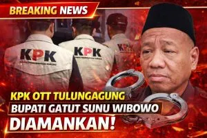 KPK OTT Tulungagung, Bupati Gatut Sunu Wibowo Diamankan