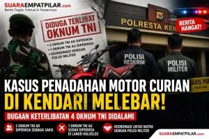 Kasus Penadahan Motor Curian di Kendari Melebar, Oknum TNI Diduga Terlibat