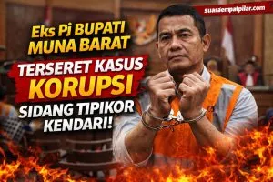 Nama Eks Pj Bupati Muna Barat Terseret Kasus Korupsi, Sidang Tipikor Kendari Bergulir
