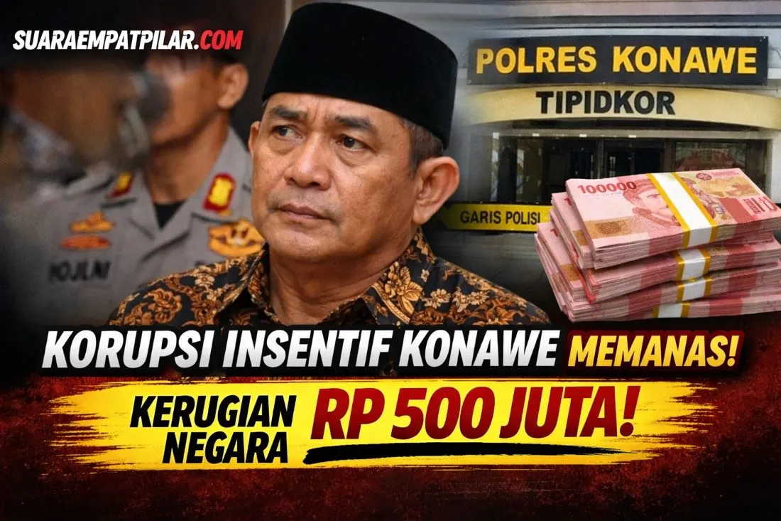 Kasus Dugaan Korupsi Insentif Nakertrans Konawe Memanas, Puluhan Saksi Diperiksa