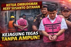 Baru Dilantik, Ketua Ombudsman Hery Susanto Ditahan Kejagung