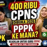 Formasi 400 Ribu CPNS Guru 2026 Dibuka, Nasib Guru PPPK Jadi Sorotan Keadilan