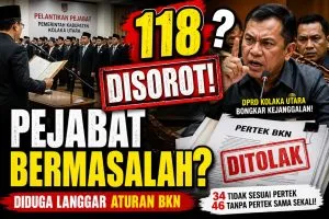 Pelantikan 118 Pejabat Kolaka Utara Disorot, DPRD Temukan Dugaan Pelanggaran Pertek BKN