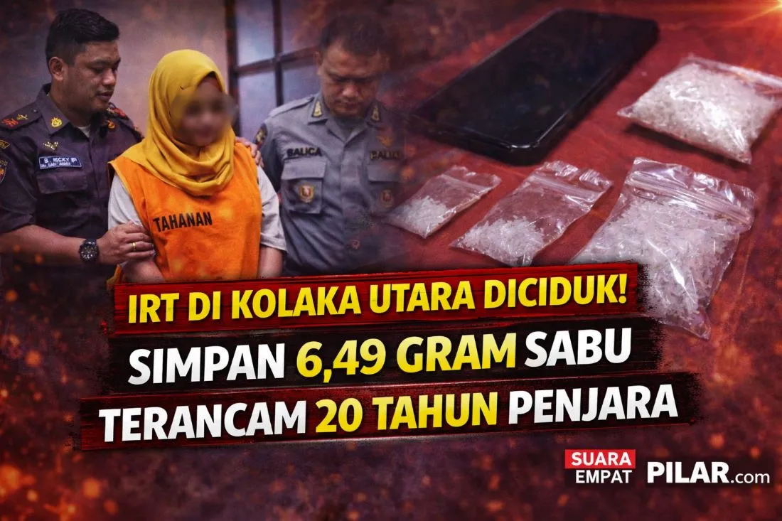 IRT di Kolaka Utara Ditangkap, Simpan 6,49 Gram Sabu