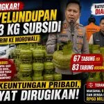 Penyelundupan LPG 3 Kg di Kendari Terbongkar, 67 Tabung Diamankan Polresta