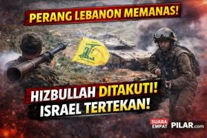 Perang Lebanon Memanas, Hizbullah Tekan Israel di Perbatasan