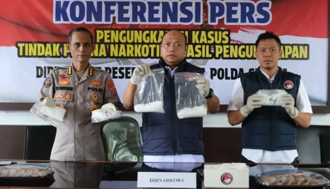 Polisi Bongkar 1 Kg Sabu di Kendari, Mahasiswa Diduga Kurir Jaringan Sumatera