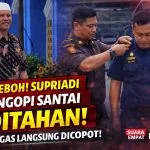 Napi Korupsi Ngopi di Kendari, Supriadi Disel Isolasi dan Petugas Dicopot