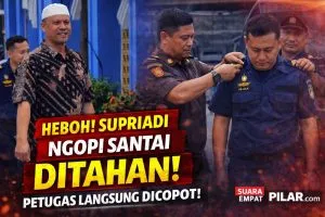 Napi Korupsi Ngopi di Kendari, Supriadi Disel Isolasi dan Petugas Dicopot
