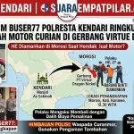 Motor Hilang di Depan Masjid, Penadah Ditangkap di Morosi