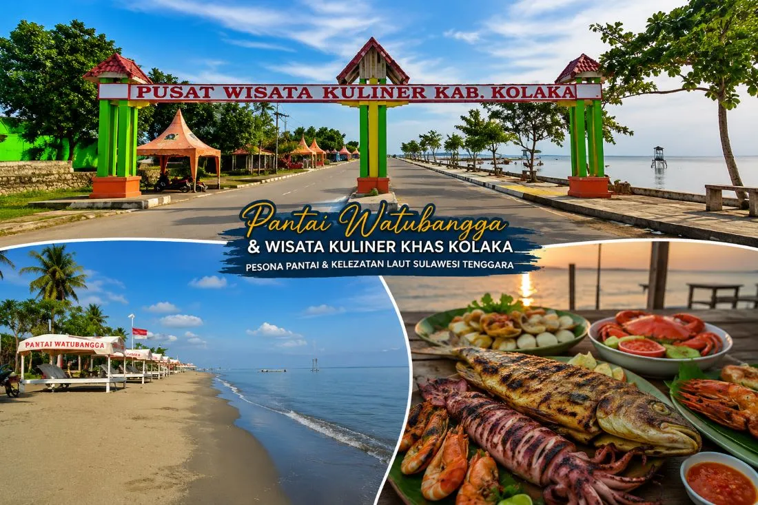Pantai Watubangga Kolaka, Wisata Bahari dan Kuliner Eksotis Sulawesi Tenggara